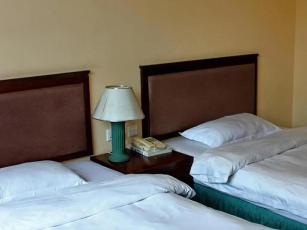 Bed in Traders Inn Brunei