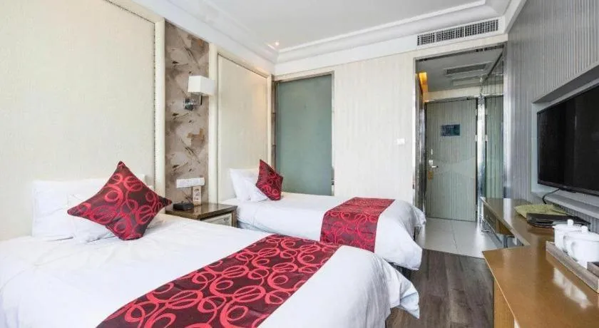 Bed in Nanjing Grand Da Qiao Hotel