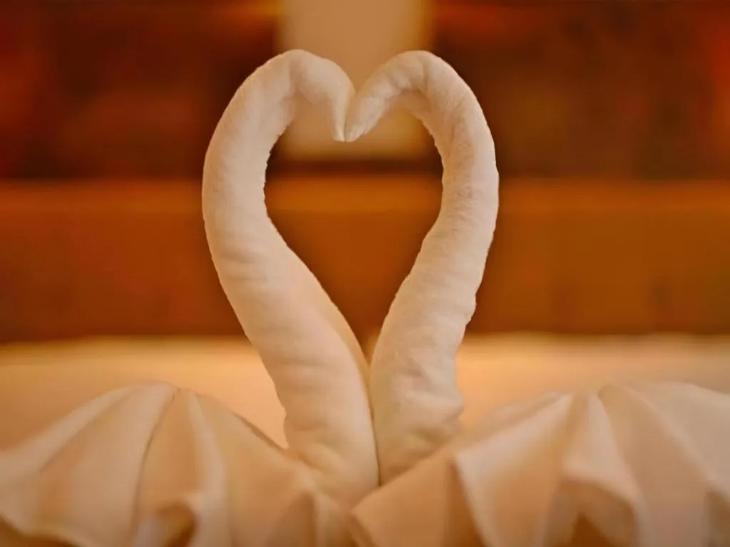 Bed in Lotusland Resort