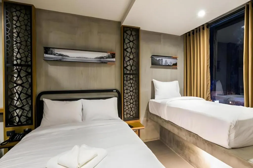 Bed in B2 Khon Kaen Boutique & Budget Hotel