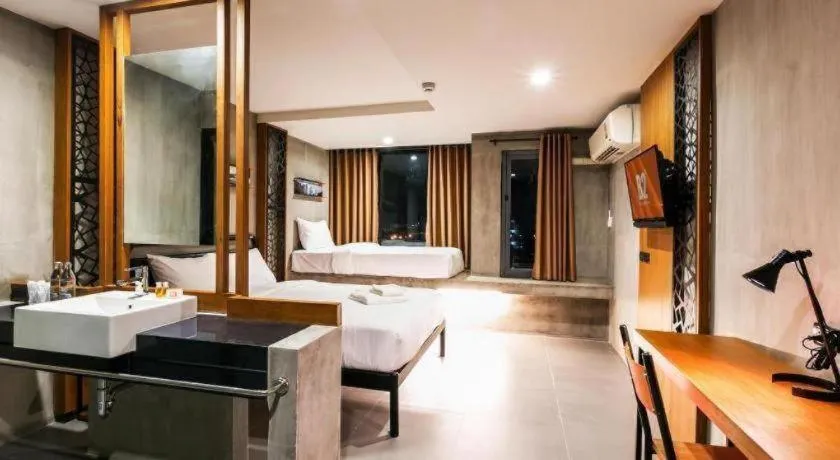 Bed in B2 Khon Kaen Boutique & Budget Hotel