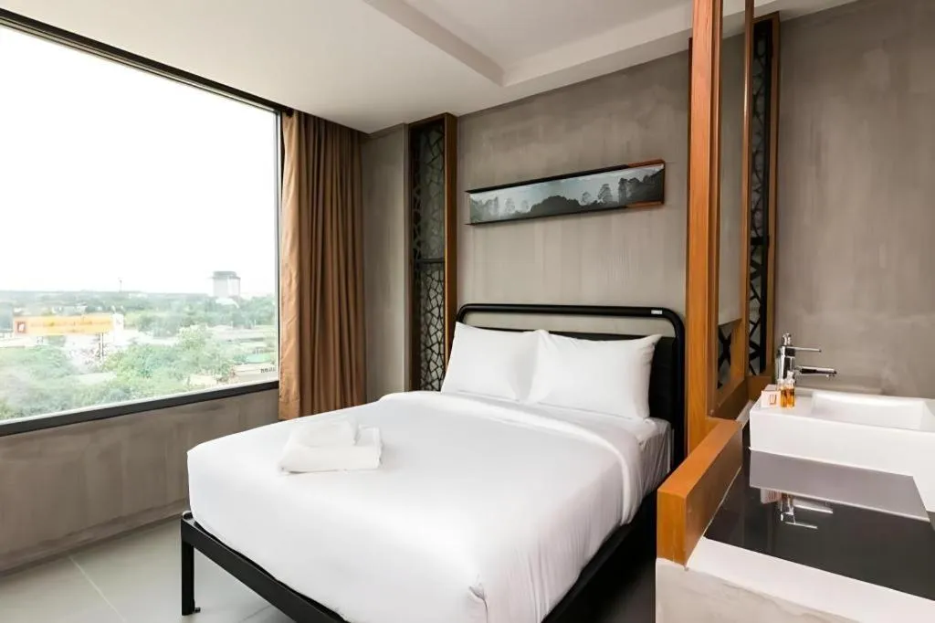 Bed in B2 Khon Kaen Boutique & Budget Hotel