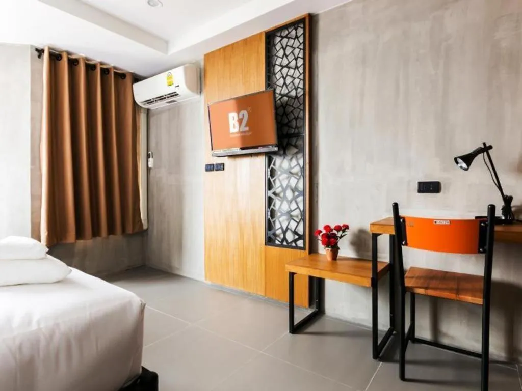 Bed in B2 Khon Kaen Boutique & Budget Hotel