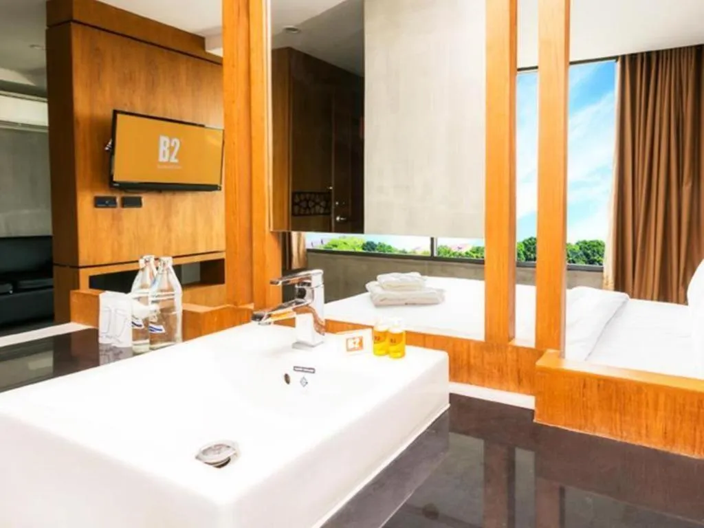 Bed in B2 Khon Kaen Boutique & Budget Hotel