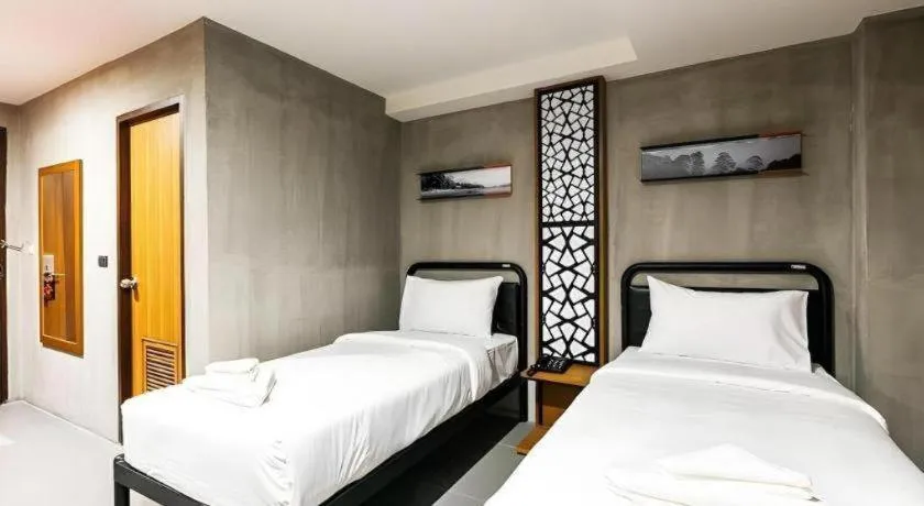 Bed in B2 Khon Kaen Boutique & Budget Hotel
