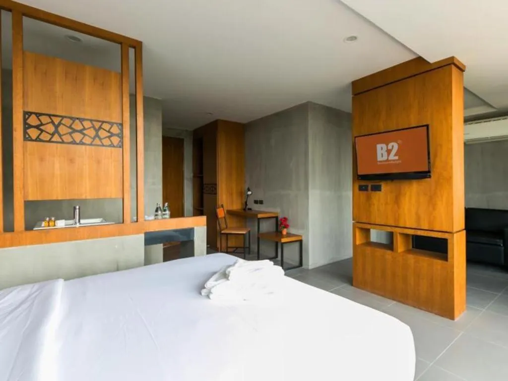 Bed in B2 Khon Kaen Boutique & Budget Hotel