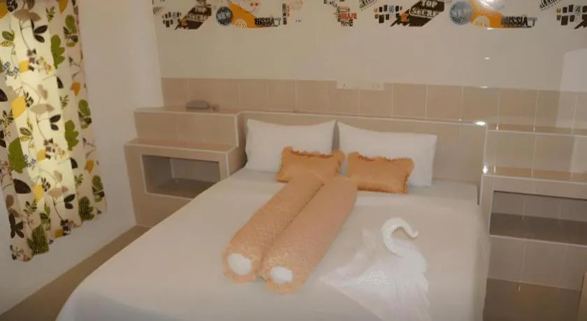 Bed in Saraburi Garden Resort