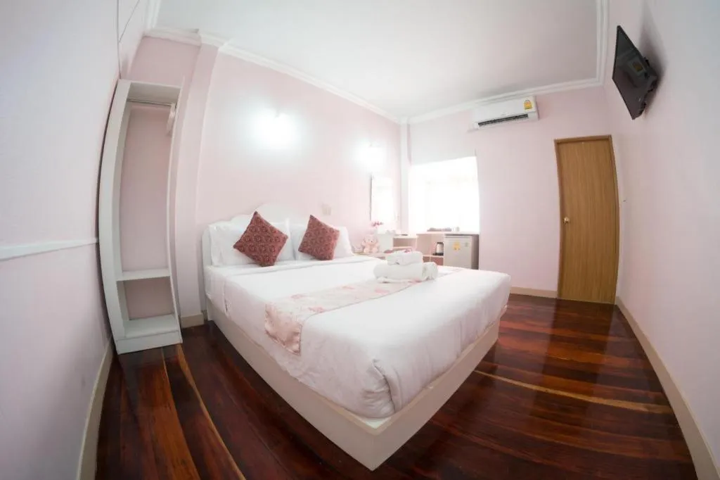 Bed in Wiangphumin Hotel