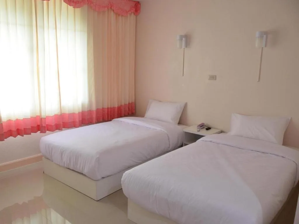 Bed in Wiangphumin Hotel