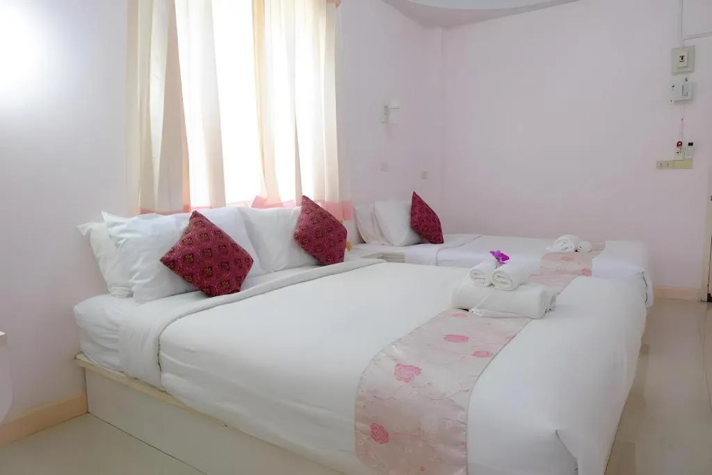 Bed in Wiangphumin Hotel