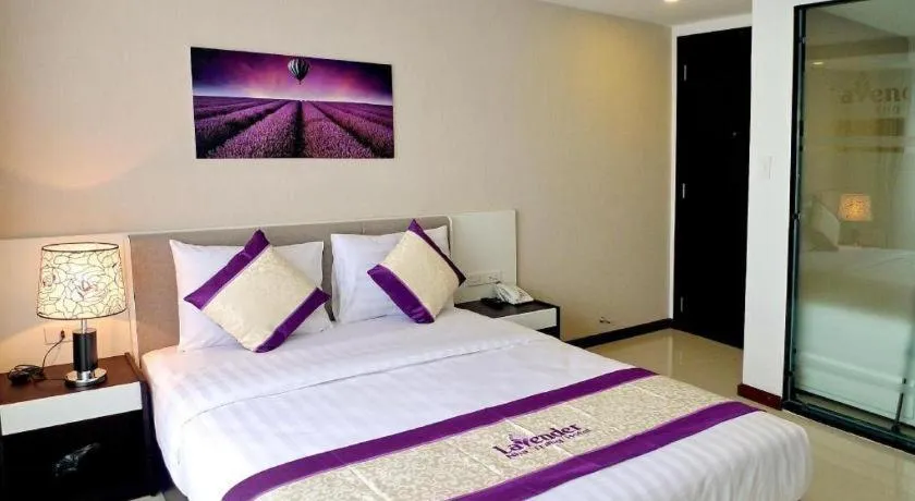 Bed in Lavender Nha Trang Hotel
