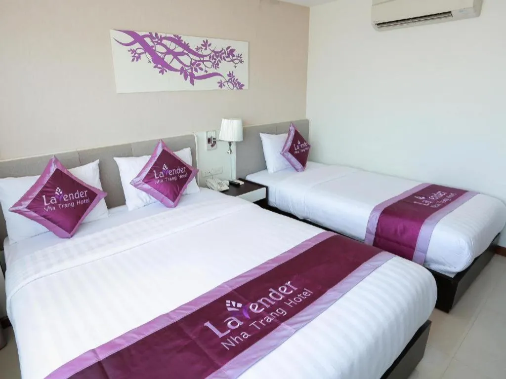 Bed in Lavender Nha Trang Hotel