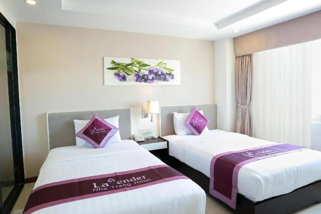 Bed in Lavender Nha Trang Hotel