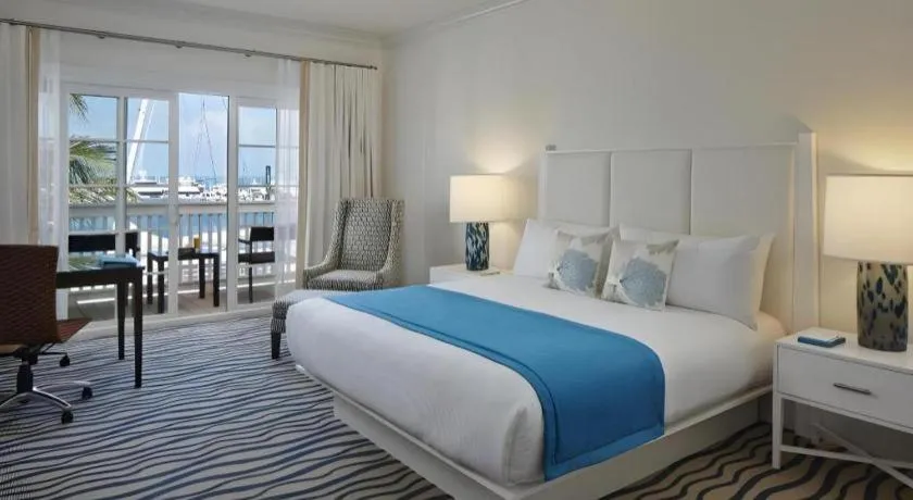 Bed in The Marker Key West Harbor Resort