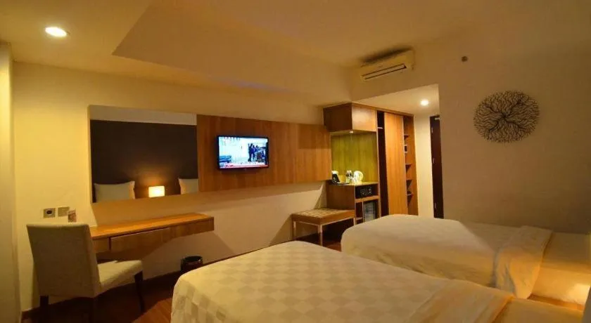 Bed in Arch Hotel Bogor