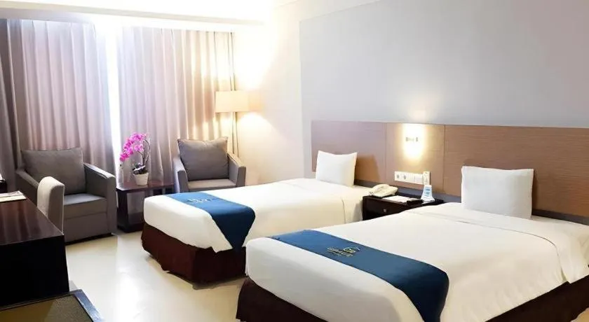 Bed in Grage Hotel Cirebon