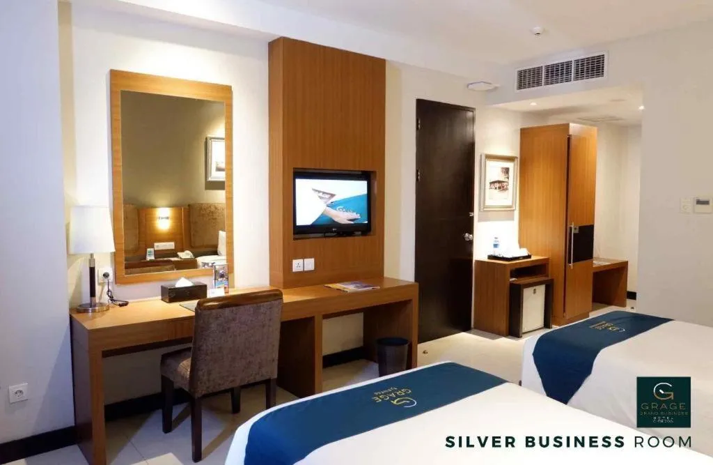 Bed in Grage Hotel Cirebon