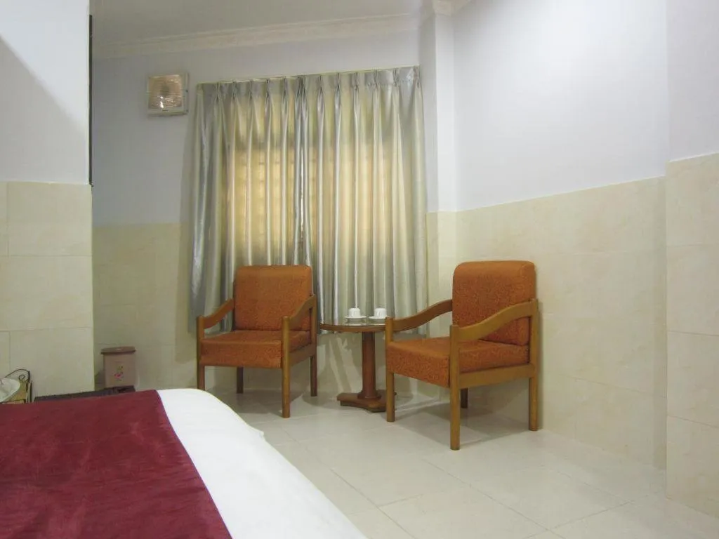 Bed in Thien Hoa Hotel