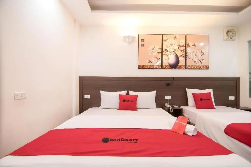 Bed in Ha Noi Vang Hotel Hoang Ngan