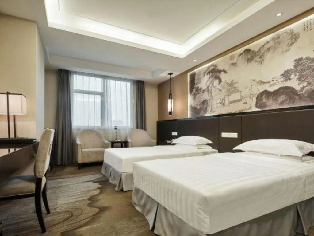 Bed in Chongqing Tianyou Hotel