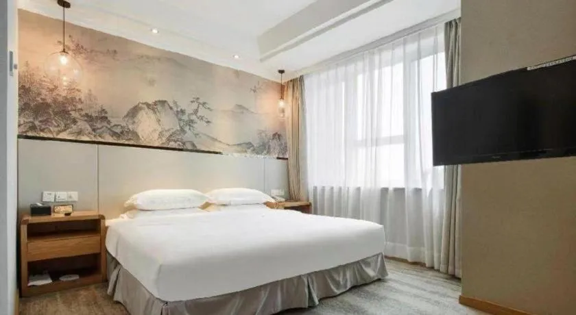 Bed in Chongqing Tianyou Hotel