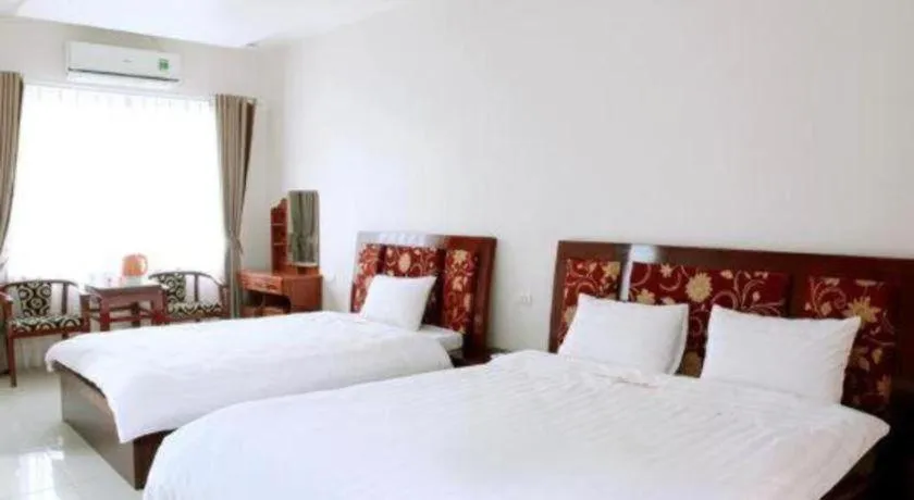 Bed in Ngoc Bach Hotel