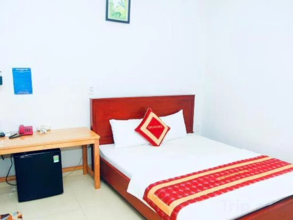 Bed in Minh Dang Hotel