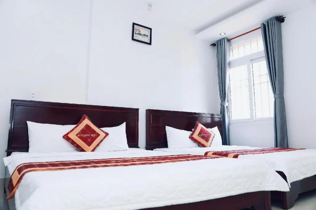 Bed in Minh Dang Hotel