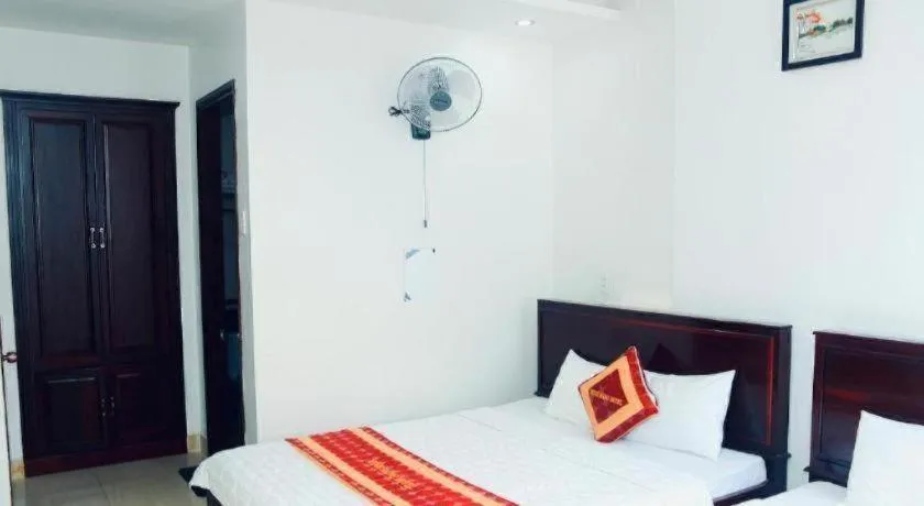 Bed in Minh Dang Hotel