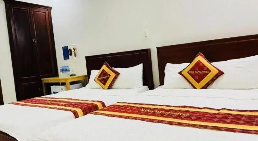 Bed in Minh Dang Hotel