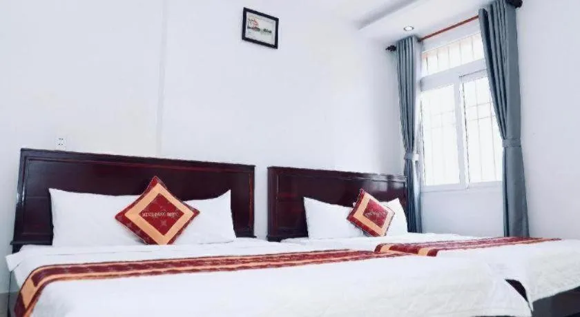 Bed in Minh Dang Hotel