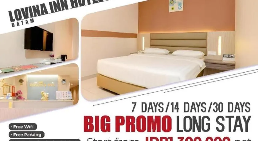 Bed in Lovina Inn Hotel Batam