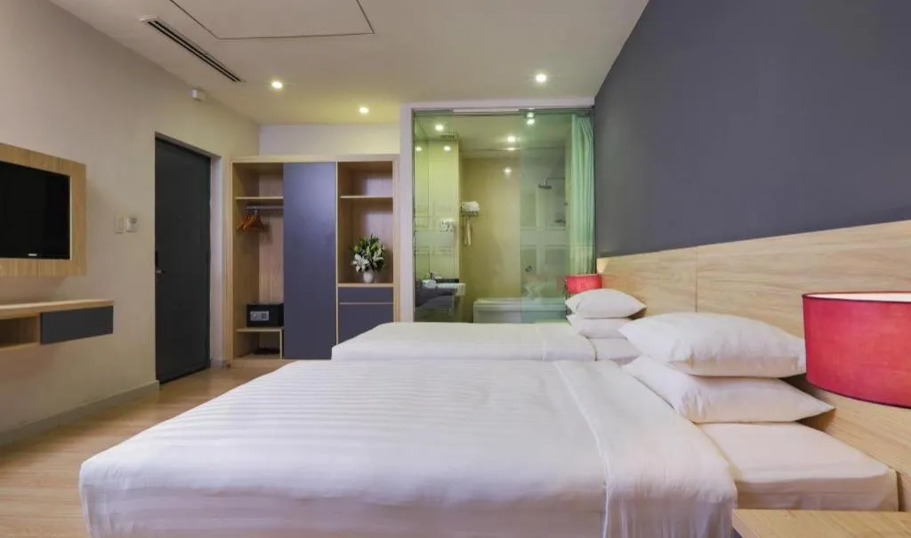 Bed in Lavender Boutique Hotel