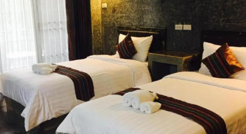 Bed in Hongfu Boutique Resort