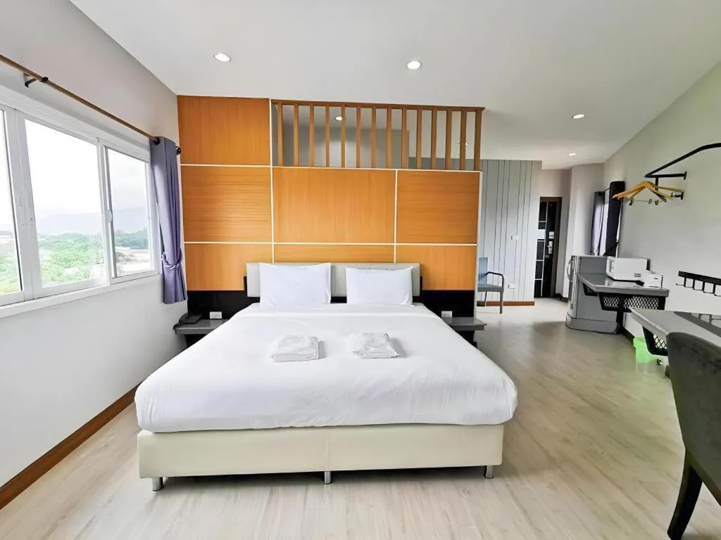 Bed in The Y Residence