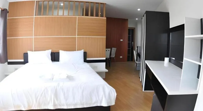 Bed in The Y Residence