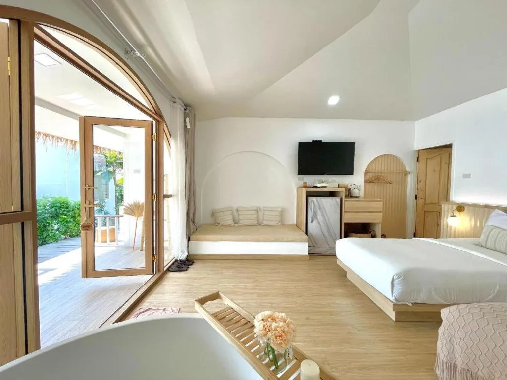 Bed in Tonsak Resort