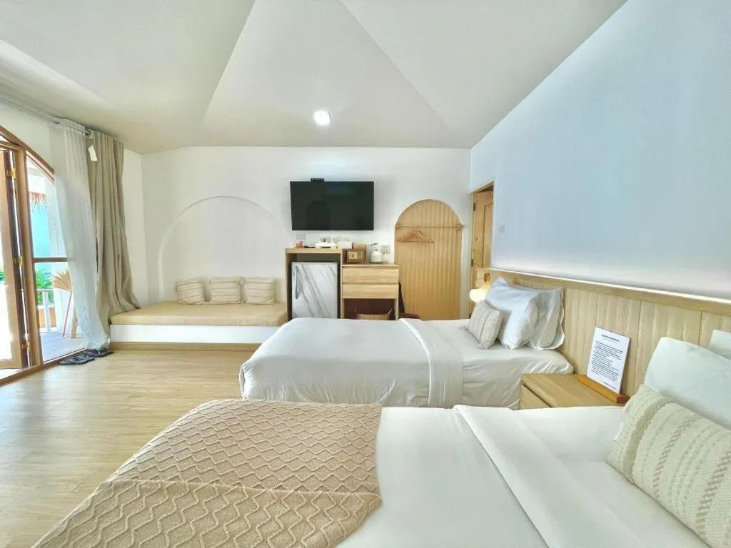 Bed in Tonsak Resort