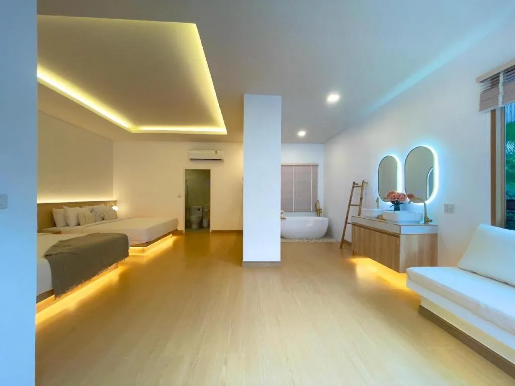 Bed in Tonsak Resort