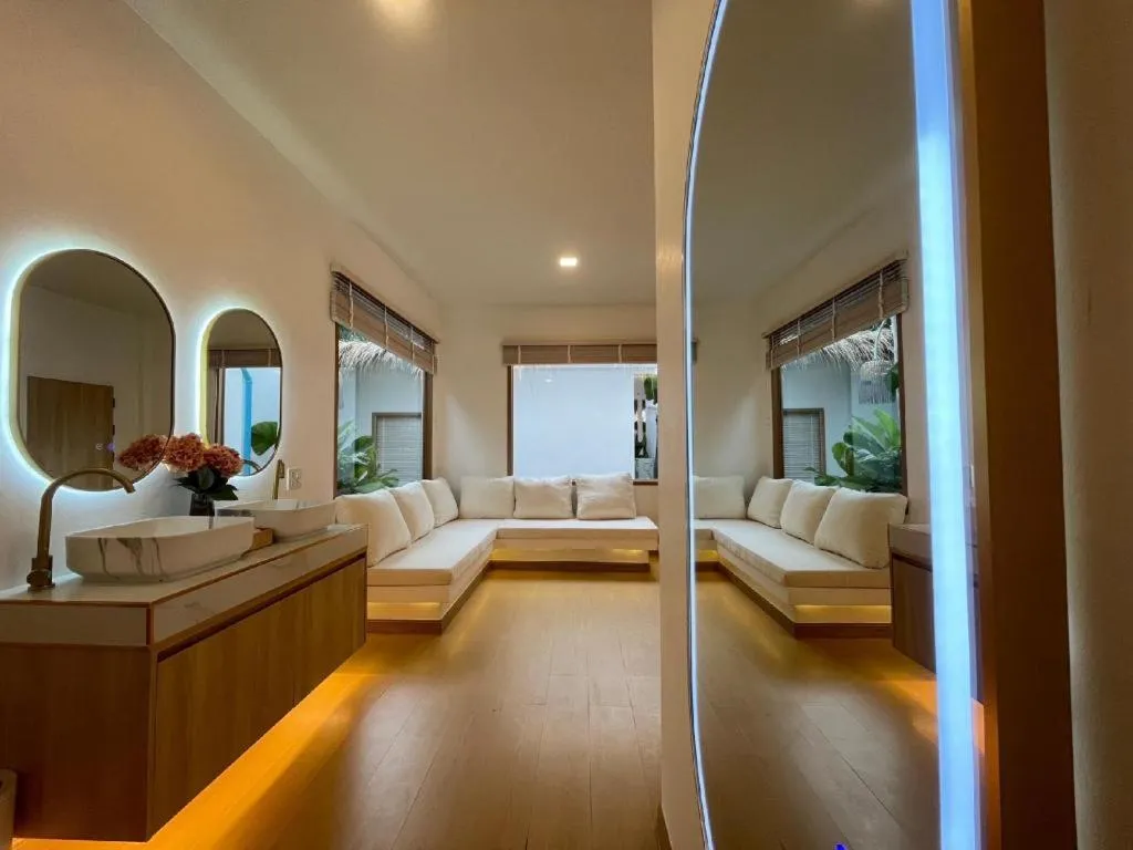 Bed in Tonsak Resort