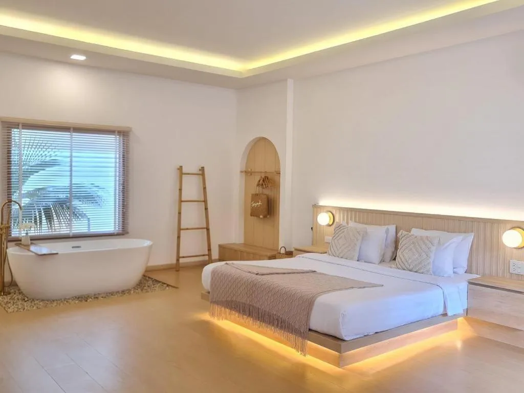 Bed in Tonsak Resort