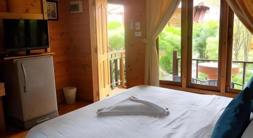 Bed in Tonsak Resort