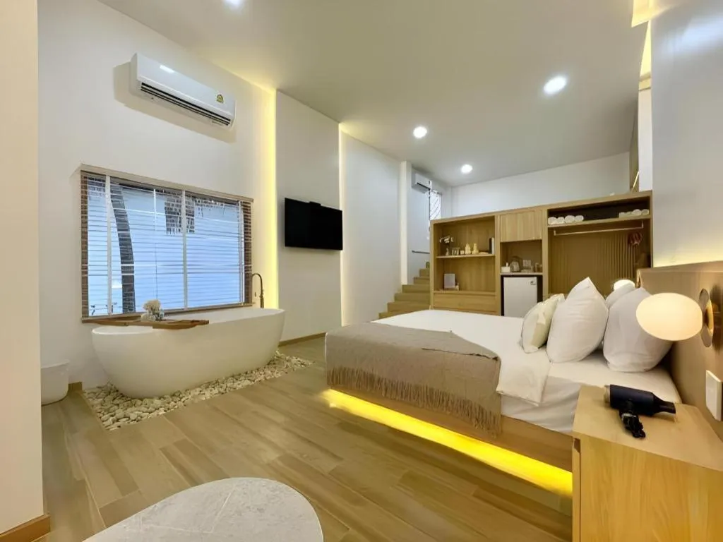 Bed in Tonsak Resort