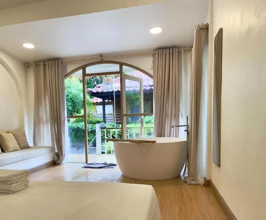 Bed in Tonsak Resort