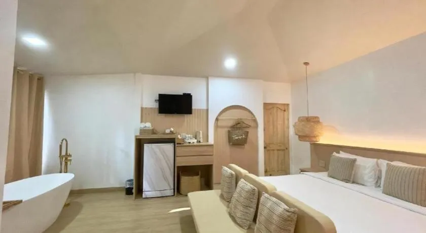 Bed in Tonsak Resort