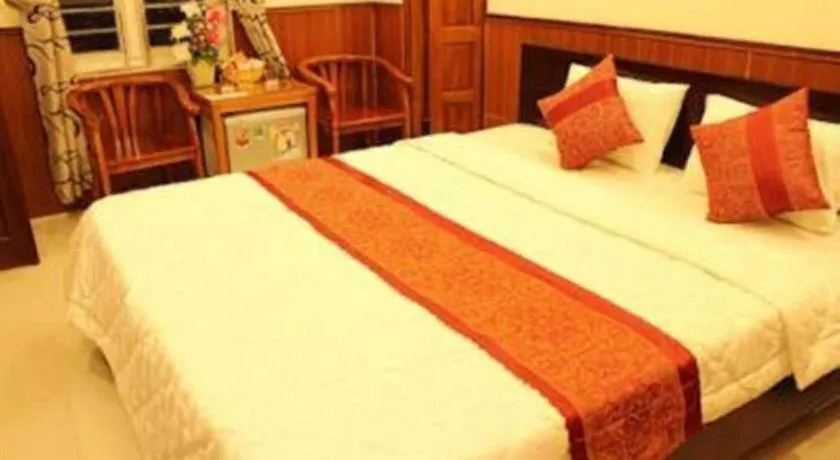 Bed in Huong Binh Hotel