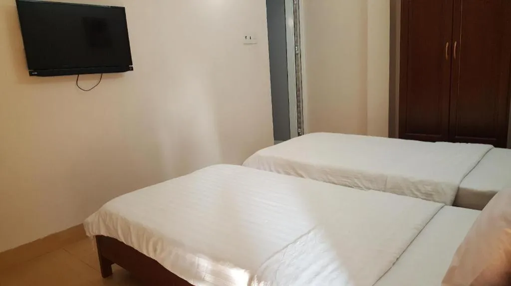 Bed in Huong Binh Hotel
