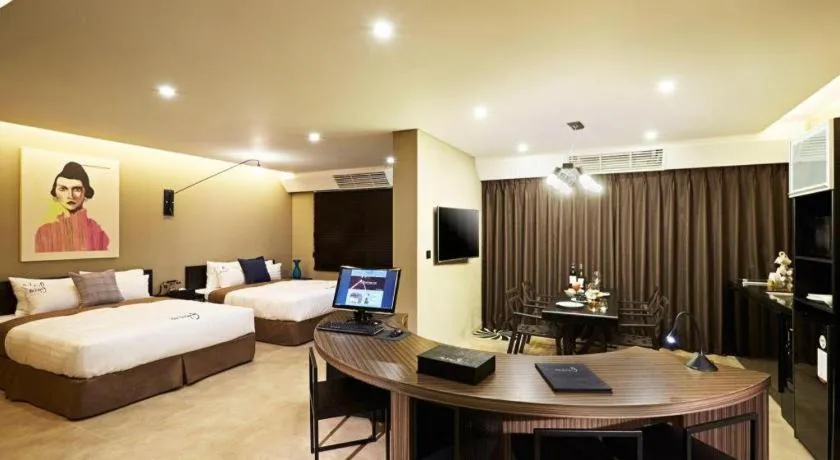 Bed in Hotel Boutique 9