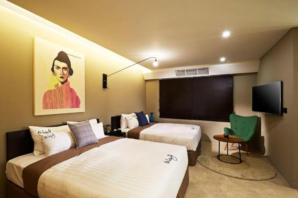 Bed in Hotel Boutique 9