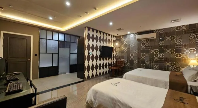 Bed in Hotel Boutique 9